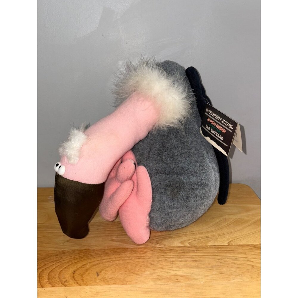 Plush Vintage 1987 Hallmark Rutherford B. Buzzard Bird Stuffed Animal 12" Toy